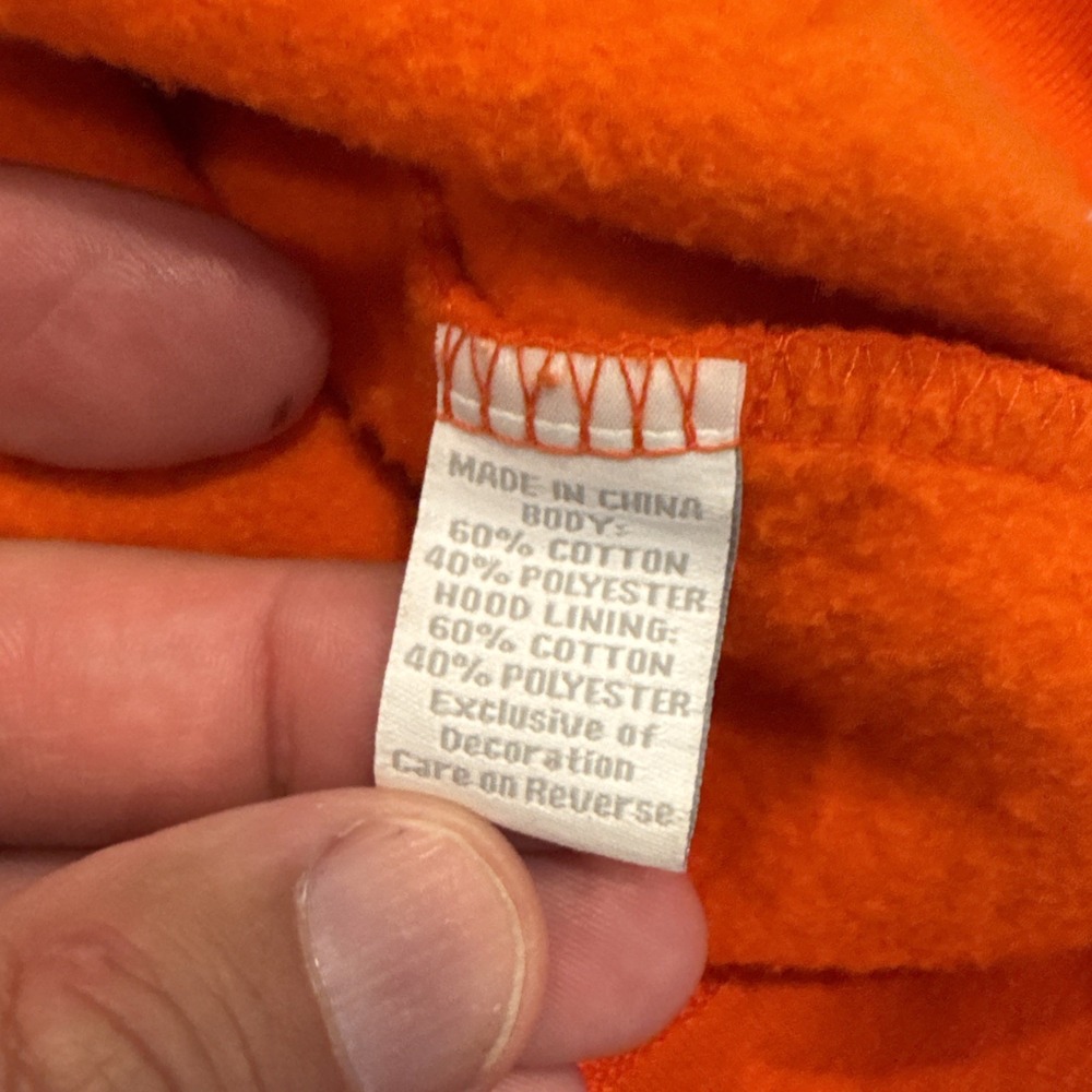 Clemson Tigers Top of the World Long Sleeve Full Zip Hooded Jacket Size XL #769 - Picture 7 of 8